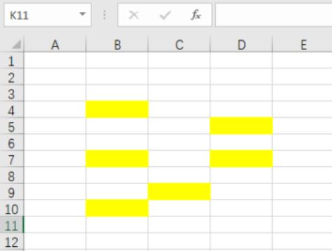 Excel 统计颜色单元格数量1.JPG